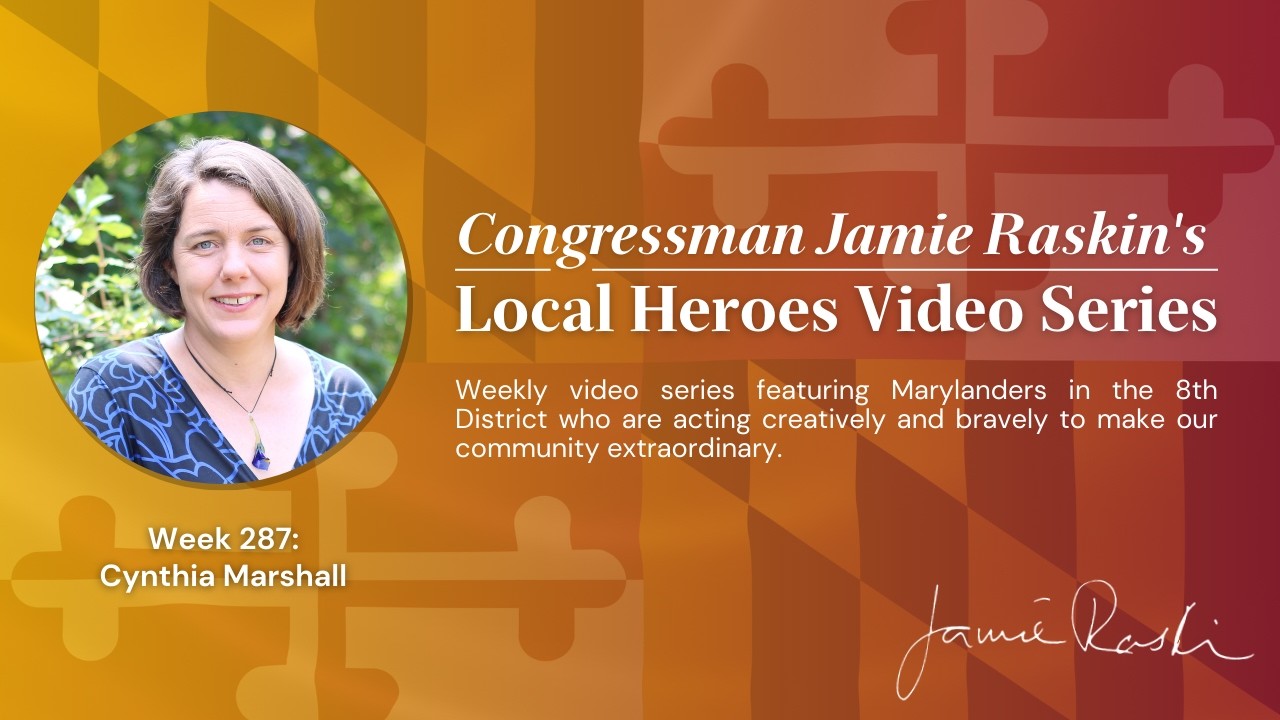Local Hero Video Series: Week 287 Feat. Cynthia Marshall