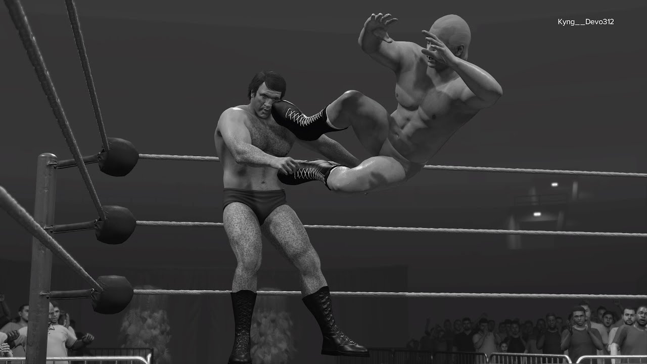 WWE 2K23 - Buddy Rogers vs Bruno Sammartino - WWWF Title Match: Heavyweight Wrestling