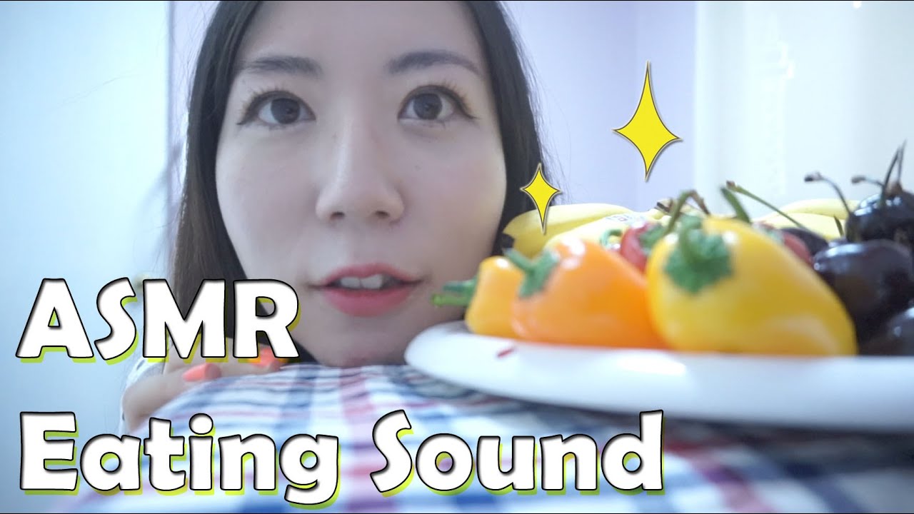[ASMR] 과일 이팅 사운드 / Fruit Eating sound /Soft spoken