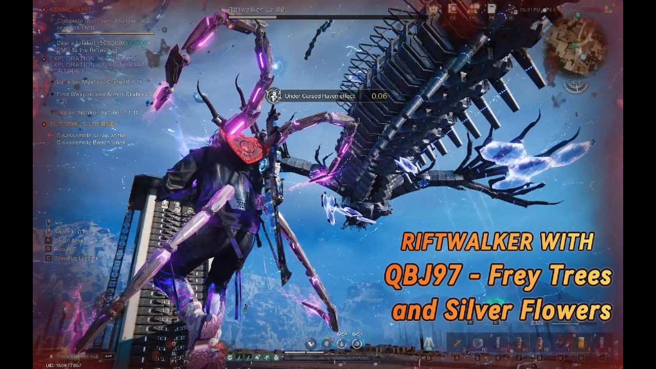 Once Human RIFTWALKER С QBJ97 - Древа Фрея и Серебряные цветы!! #oncehuman