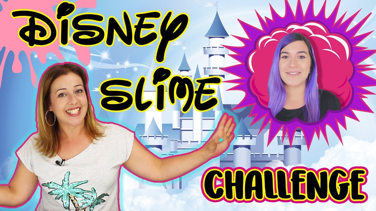 DISNEY SLIME CHALLENGE | Slime con Andreína González | Slime e Imaginación !!!