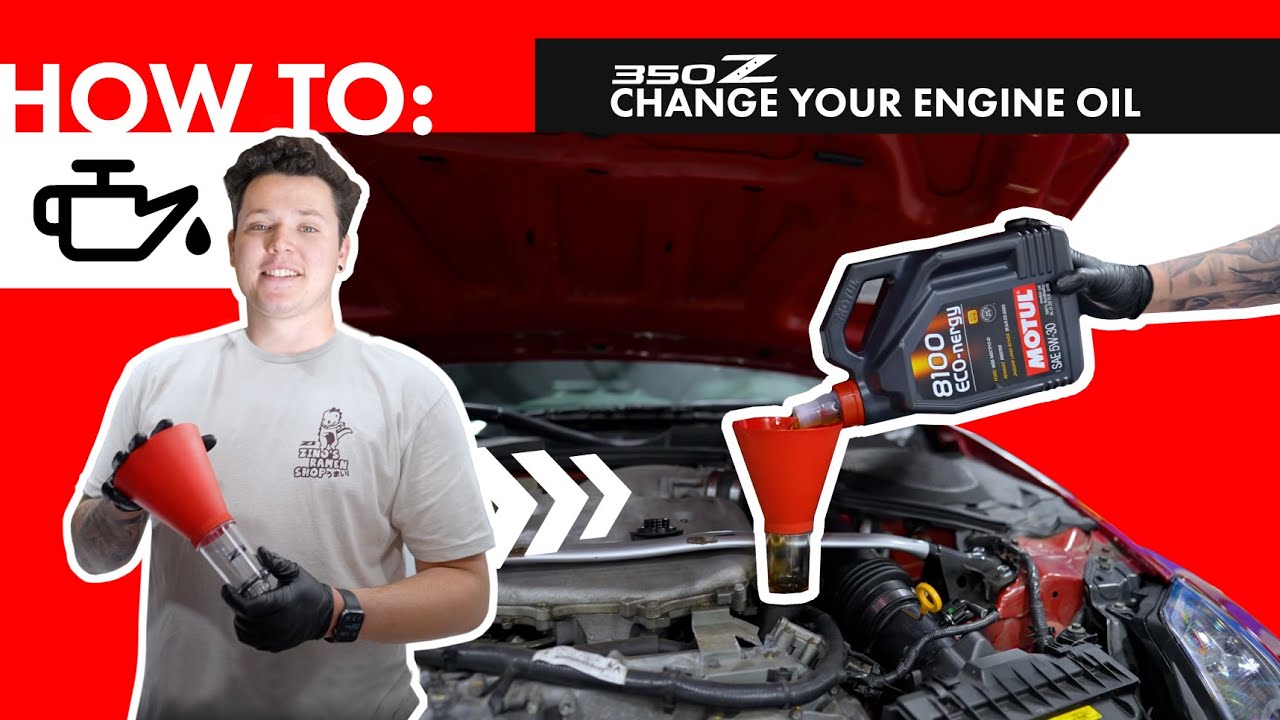 HOW TO 350Z Oil Change - Z1 Motorsports
