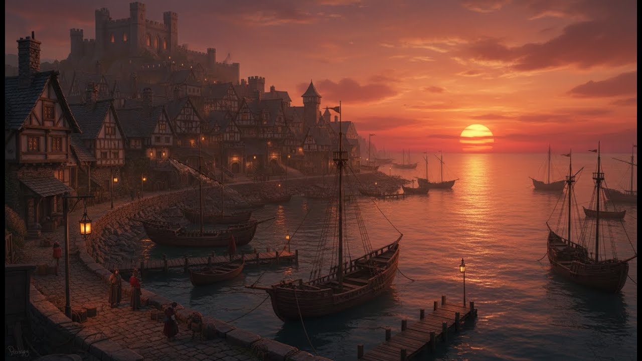 Medieval Fantasy Music 🍁 Relaxing Autumn Journey