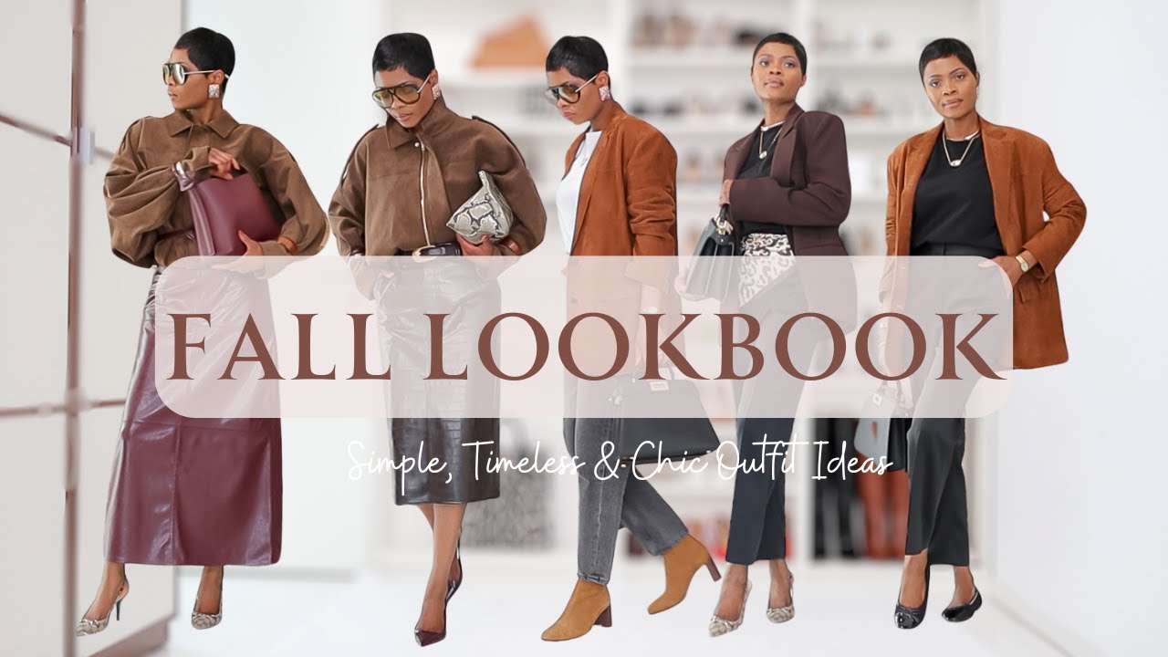 FALL LOOKBOOK 2025 🍂 | Simple, Timeless & Chic Outfit Ideas for Effortless Everyday Style