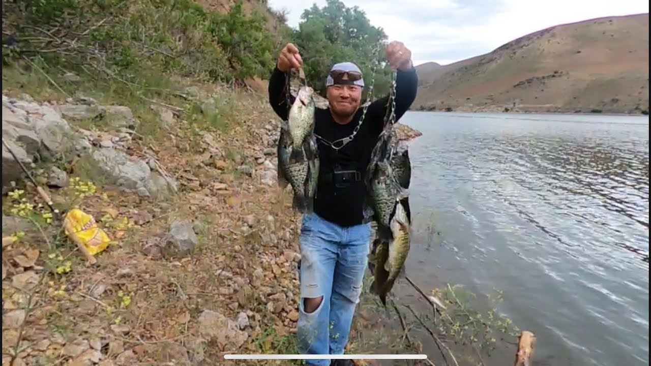 🔥Slab-fest AKA Hot Crappie Fishing Snake River