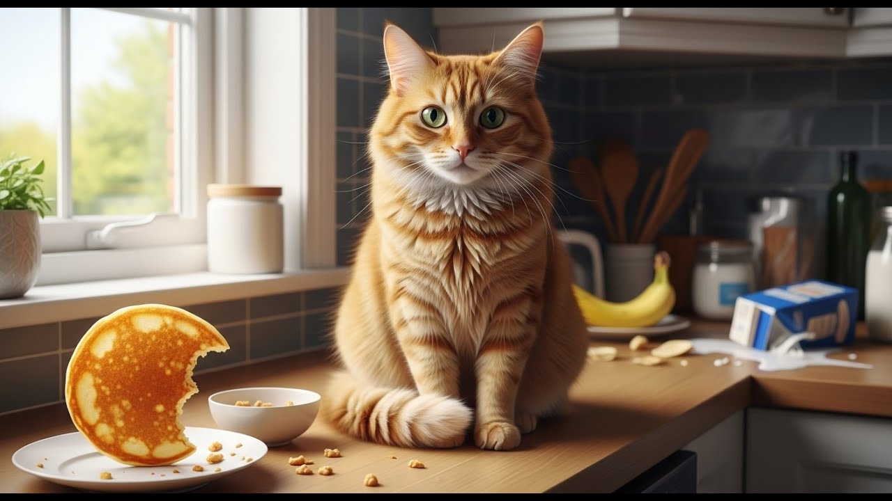The Cat and the Missing Pancake