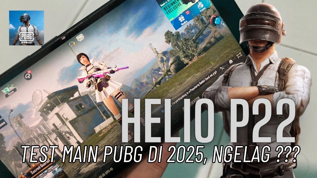 MAIN PUBG DI REDMI 6 HELIO P22 DI 2025, APAKAH NGELAG ???