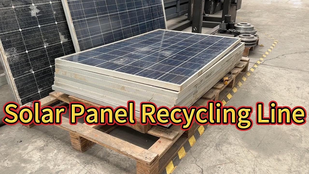 Solar PV Panel Recycling Machine