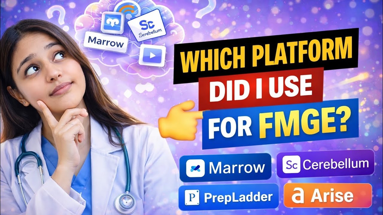 Not sponsored. Not promoted.This is what I used for FMGE. Everyone asks me this👀 @cerebellumacademy 