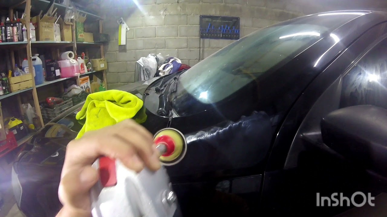 técnica de pulido con rotativa
