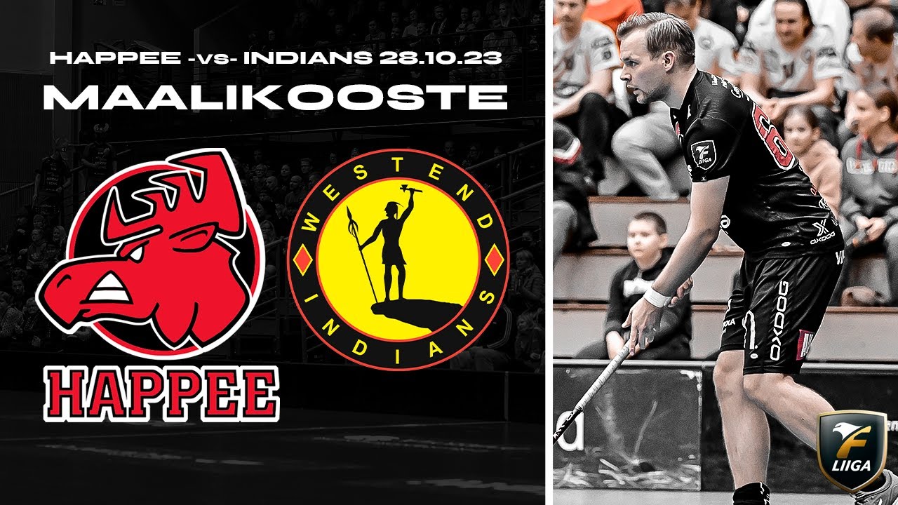 Happee vs Indians 28.10.2023 | #Fliiga #Floorball