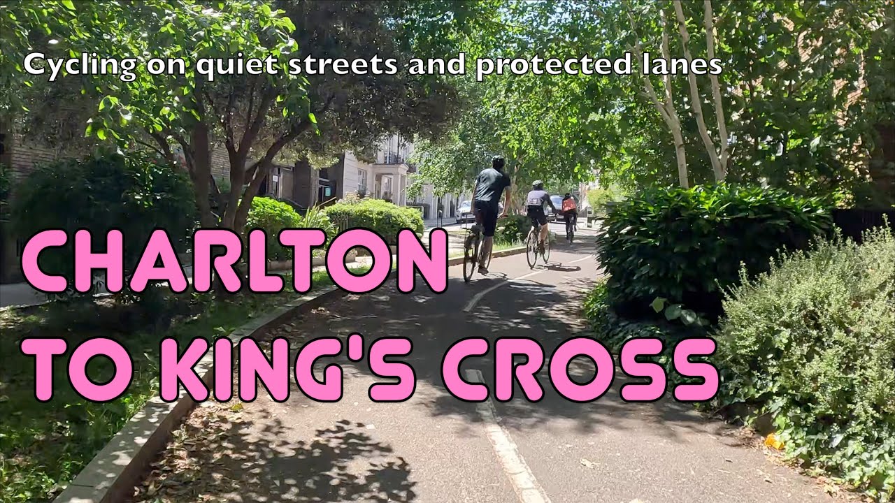 🚲 An incredible way to cycle traffic-free from Charlton to King's Cross