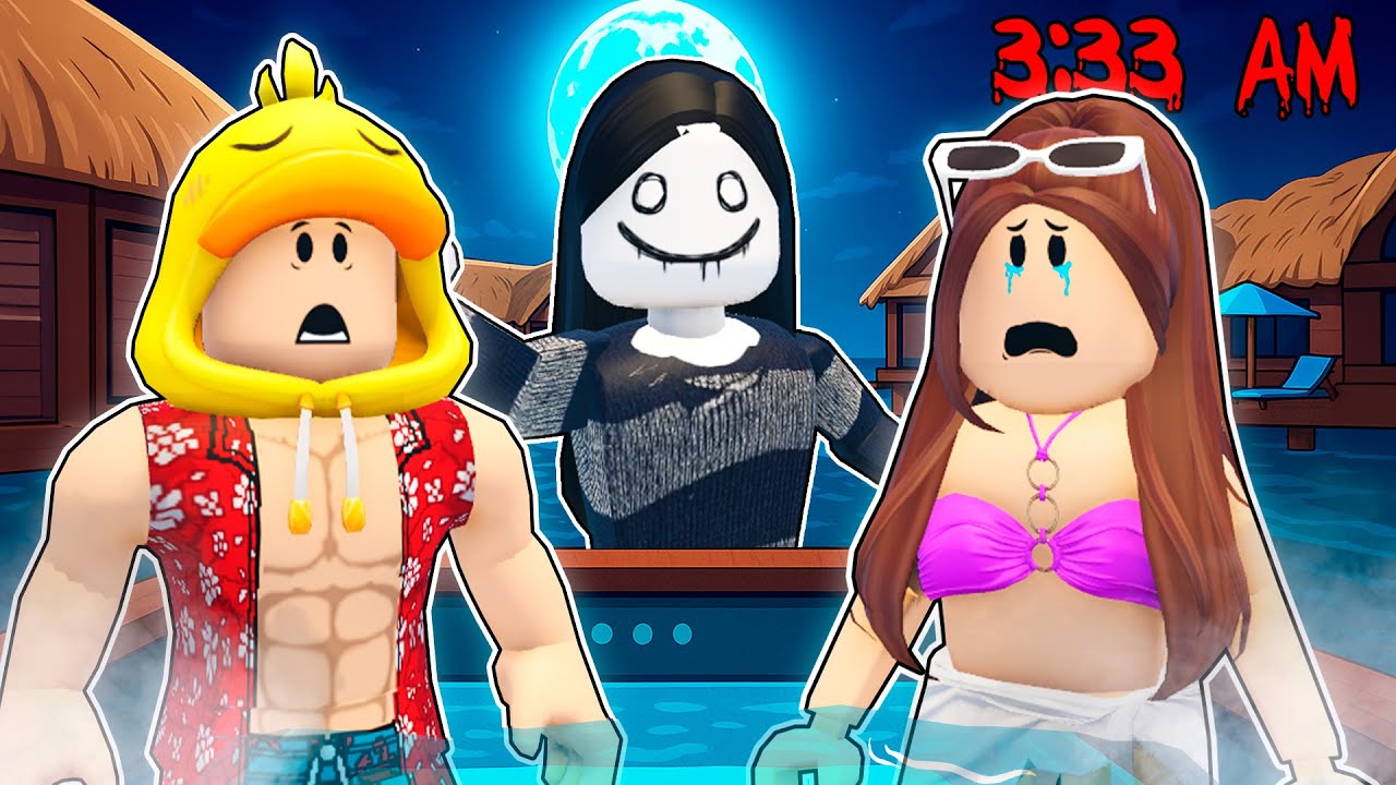 NUNCA VAYAS a la PISCINA a los 3AM en Roblox..