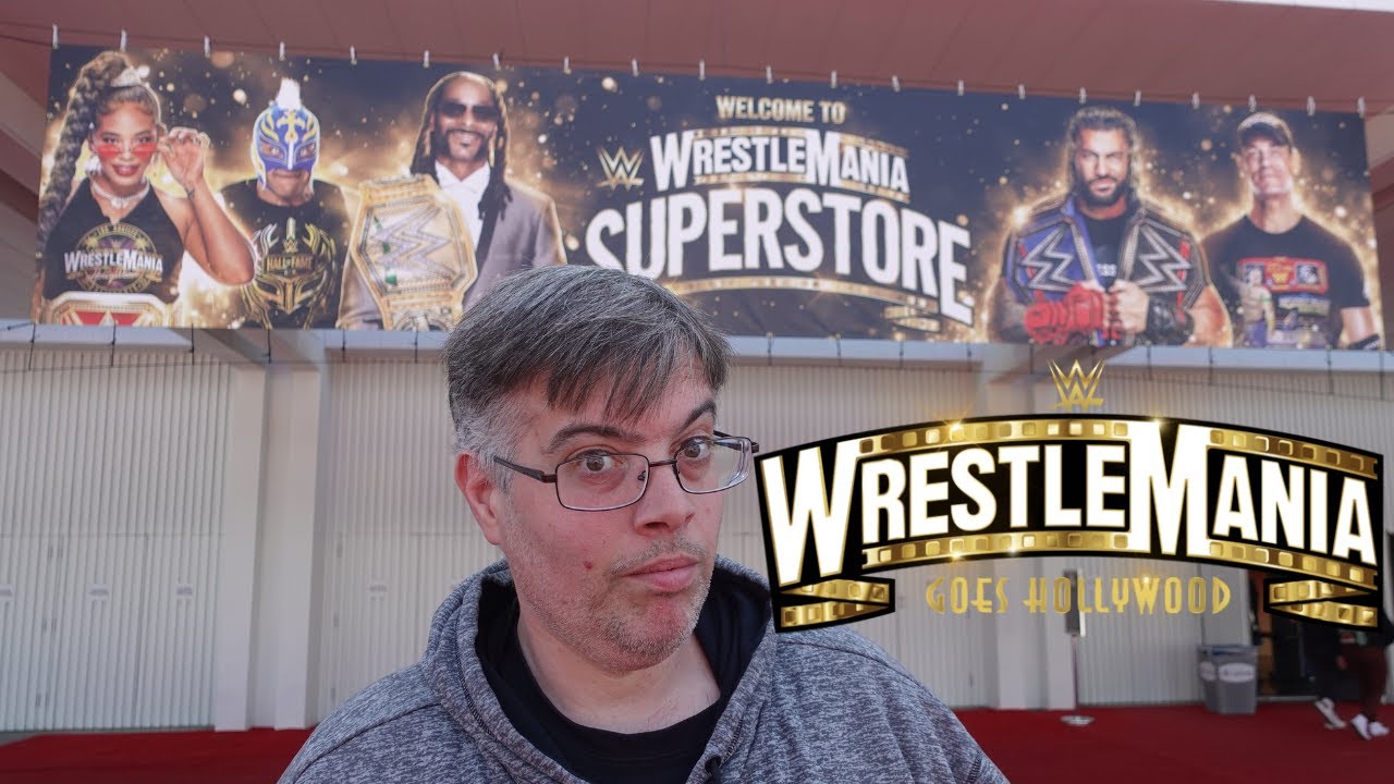 Wrestlemania Superstore 2023 Walkthrough !!! Wrestlemania 39 Goes Hollywood