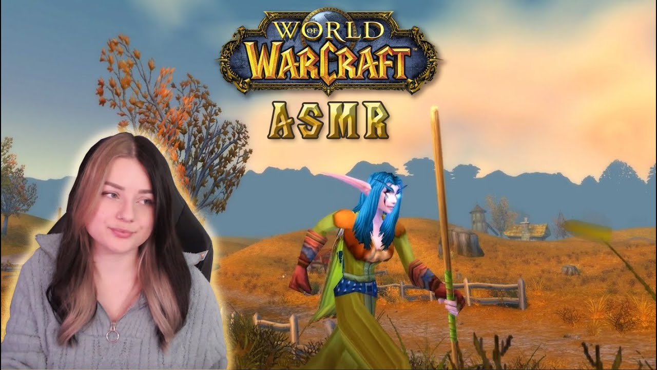 ASMR Relaxing Questing in Westfall 🌾 Classic WoW 🌾 Calm Music, Soft Speaking, Keyboard Sounds