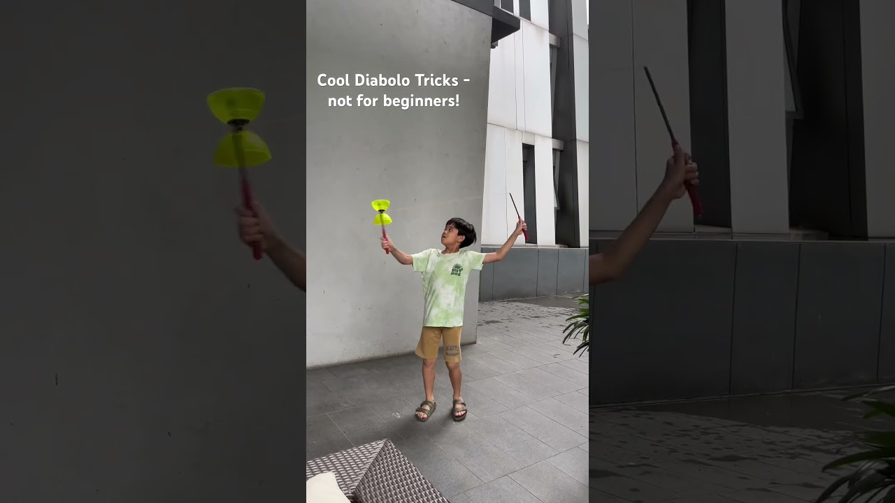 Cool Diabolo Trick #diabolo #yoyo #yoyotvchannel #tricks #performance #skills #sports #kids