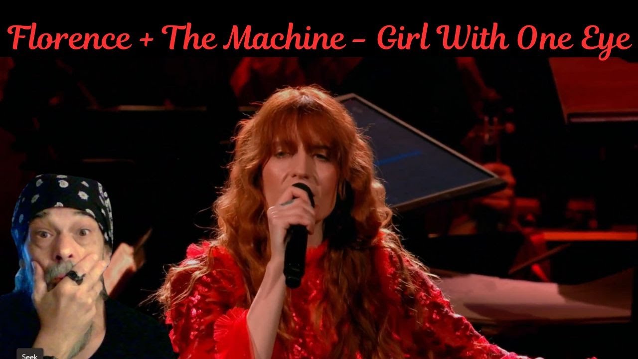 FLORENCE + The MACHINE - Girl With One Eye - This was FIRE! What a Performance! Metalhead REACTION