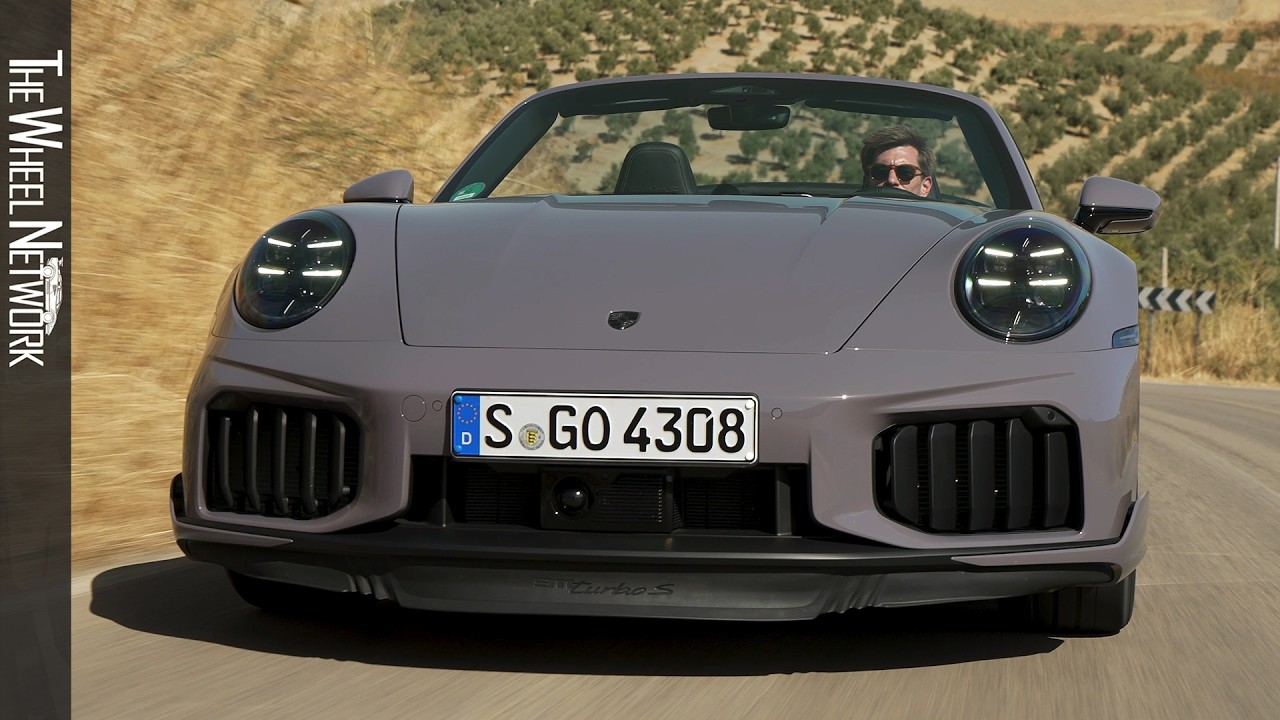 2026 Porsche 911 Turbo S Cabriolet | Provence | Driving, Interior, Exterior [4K]