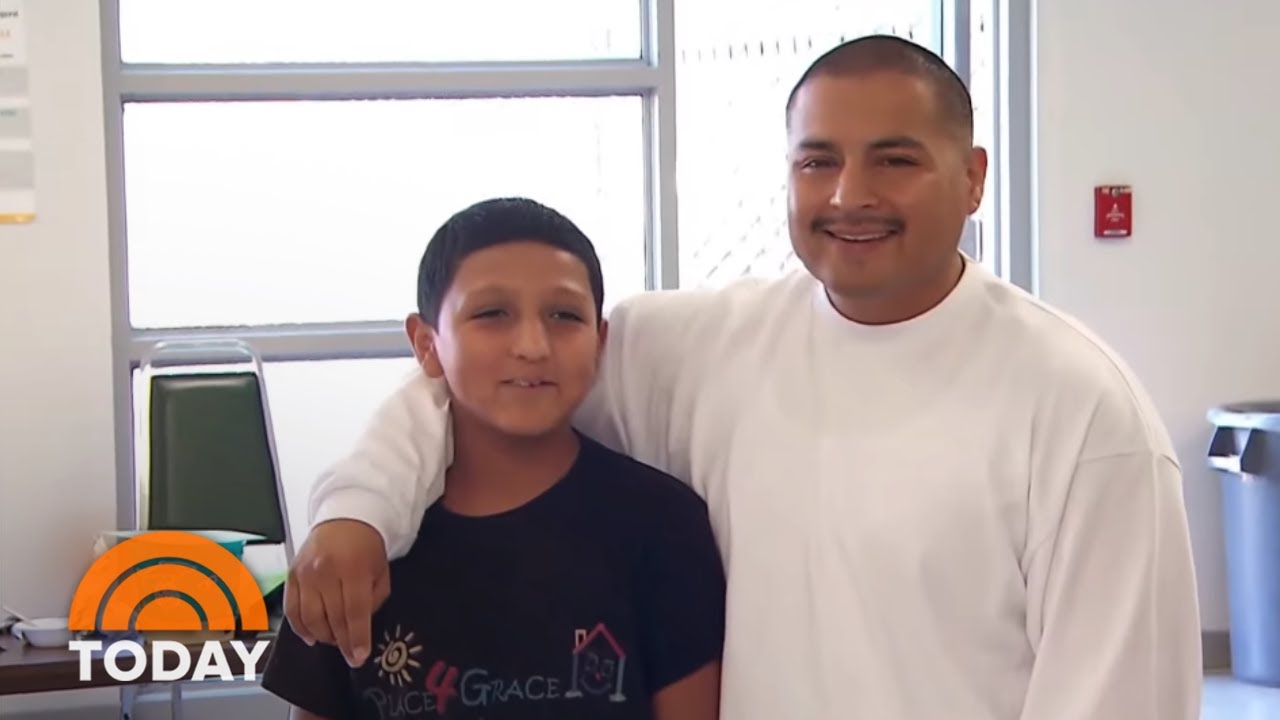 Inmates Reconnect With Their Children Through Camp Grace | TODAY