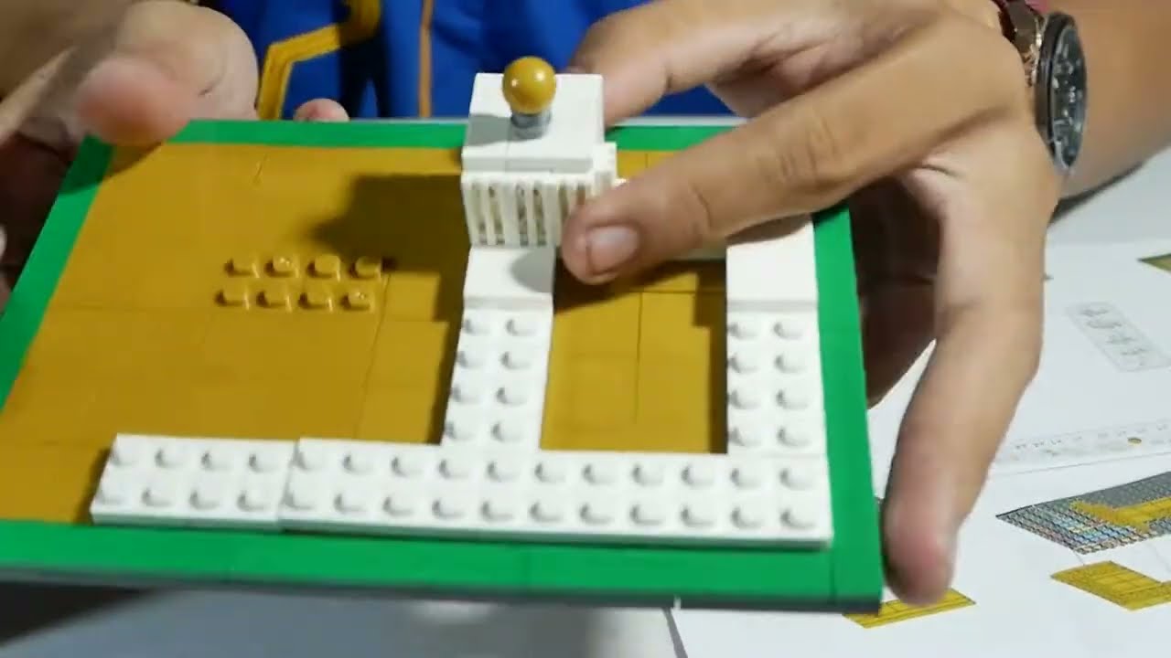 merakit lego masjid istiqlal