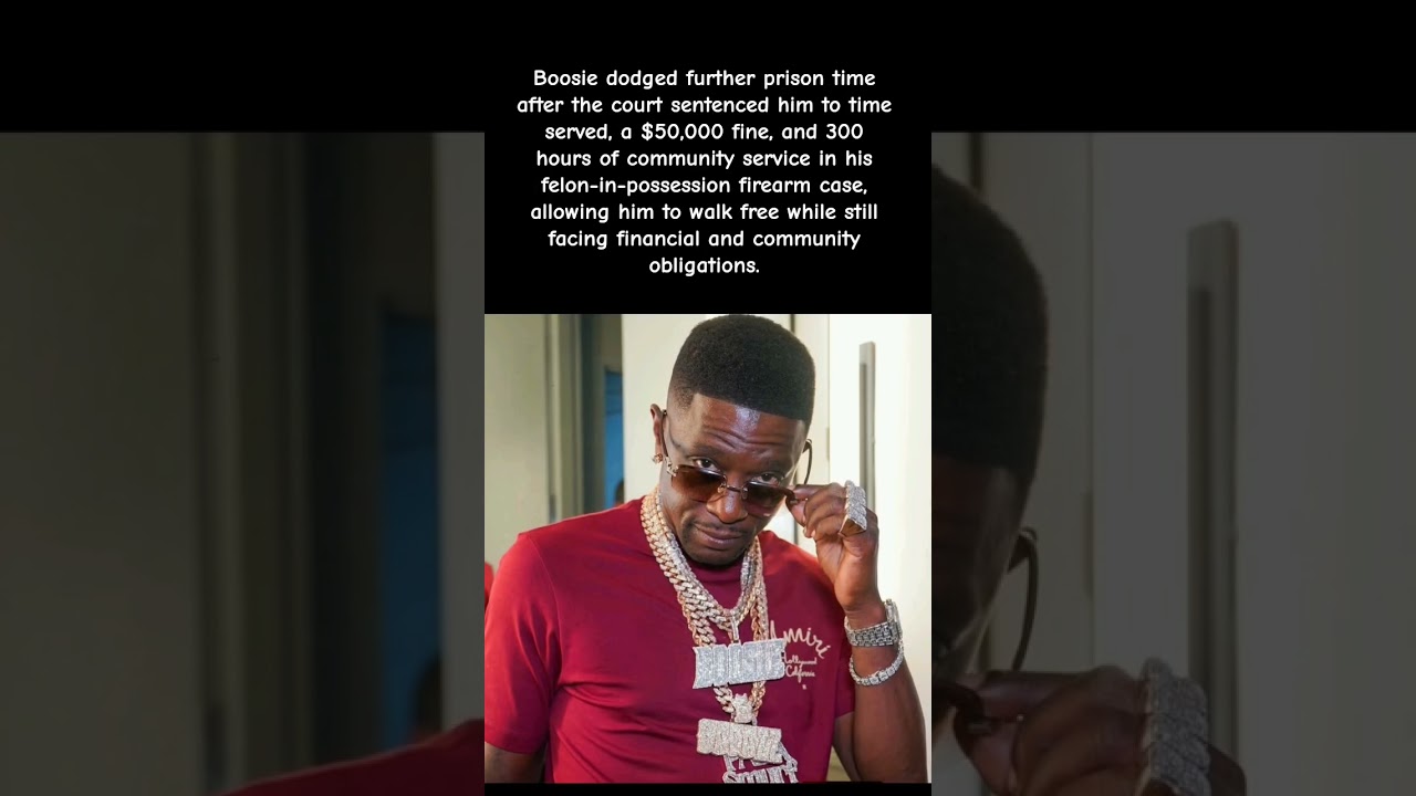 Boosie Gets Fined $50K  But Avoids Jail — Judge Says Time Served! 