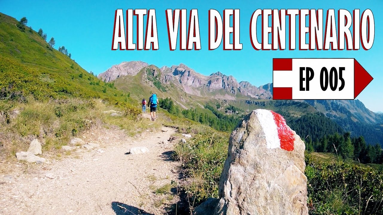 Altavia del Centenario - Dal rifugio CONSERIA al passo MANGHEN