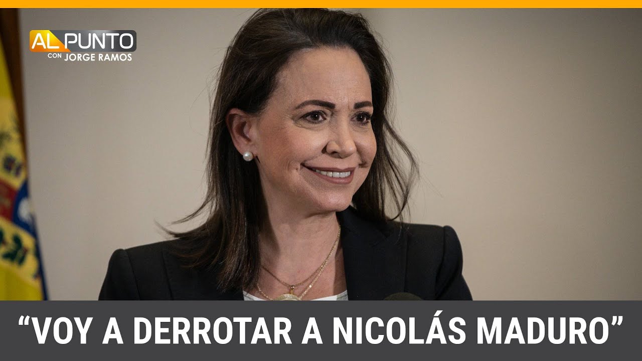 Líder opositora venezolana María Corina Machado cuenta cómo se enfrentarán al gobierno de Maduro
