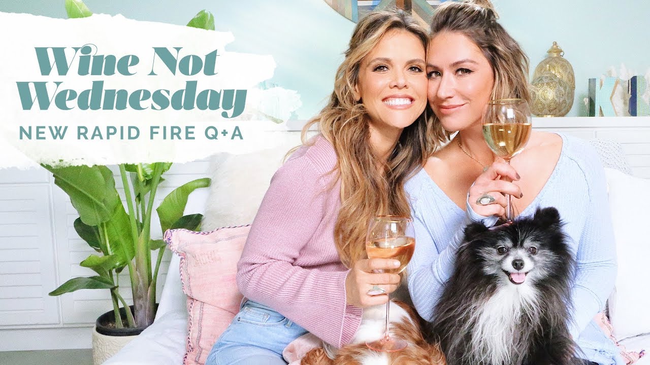 Most embarrassing moments, Netflix obsessions, and our alter egos...Wine Not Wednesday Vlog