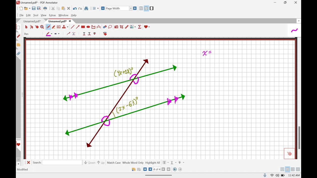 Math 7/8 Compacted: Variables in and Around Transversals