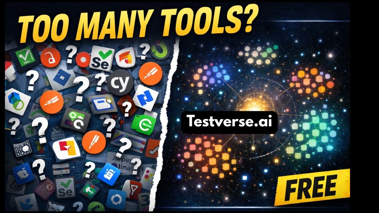 Устали искать инструменты тестирования? Вот наглядная карта || testverse.ai