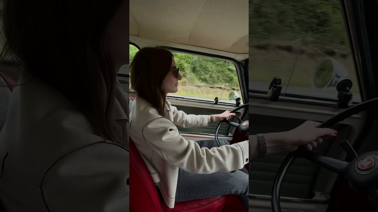 Driving the Morris MINI Classic from 1966