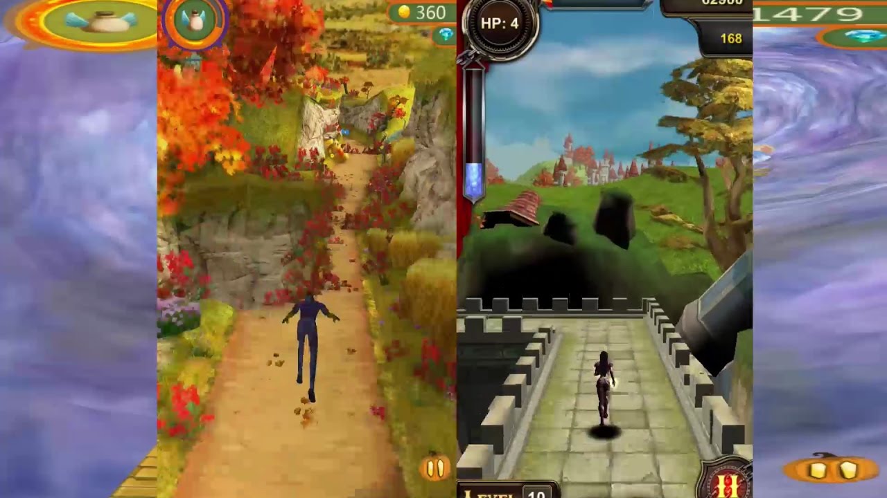 Endless Run Magic Stone VS Jungle Endless Run Gameplay