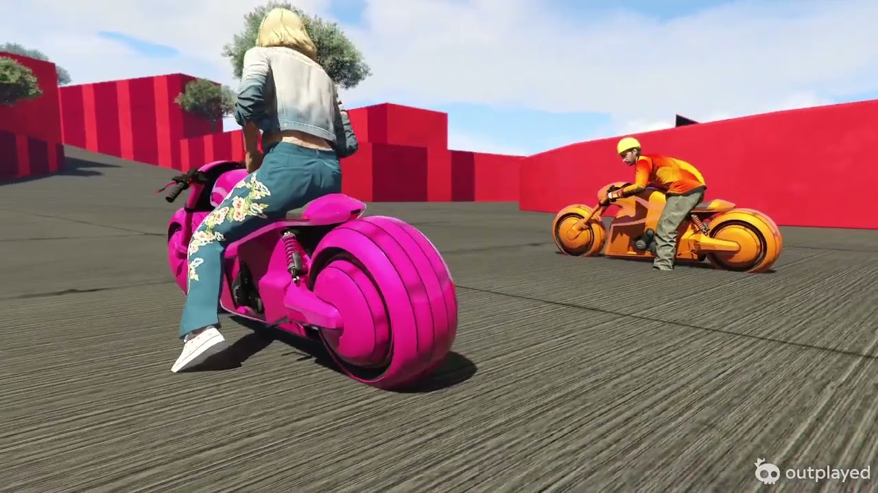 GTA Races w/ my friends except they genuinely make me pee my pants
