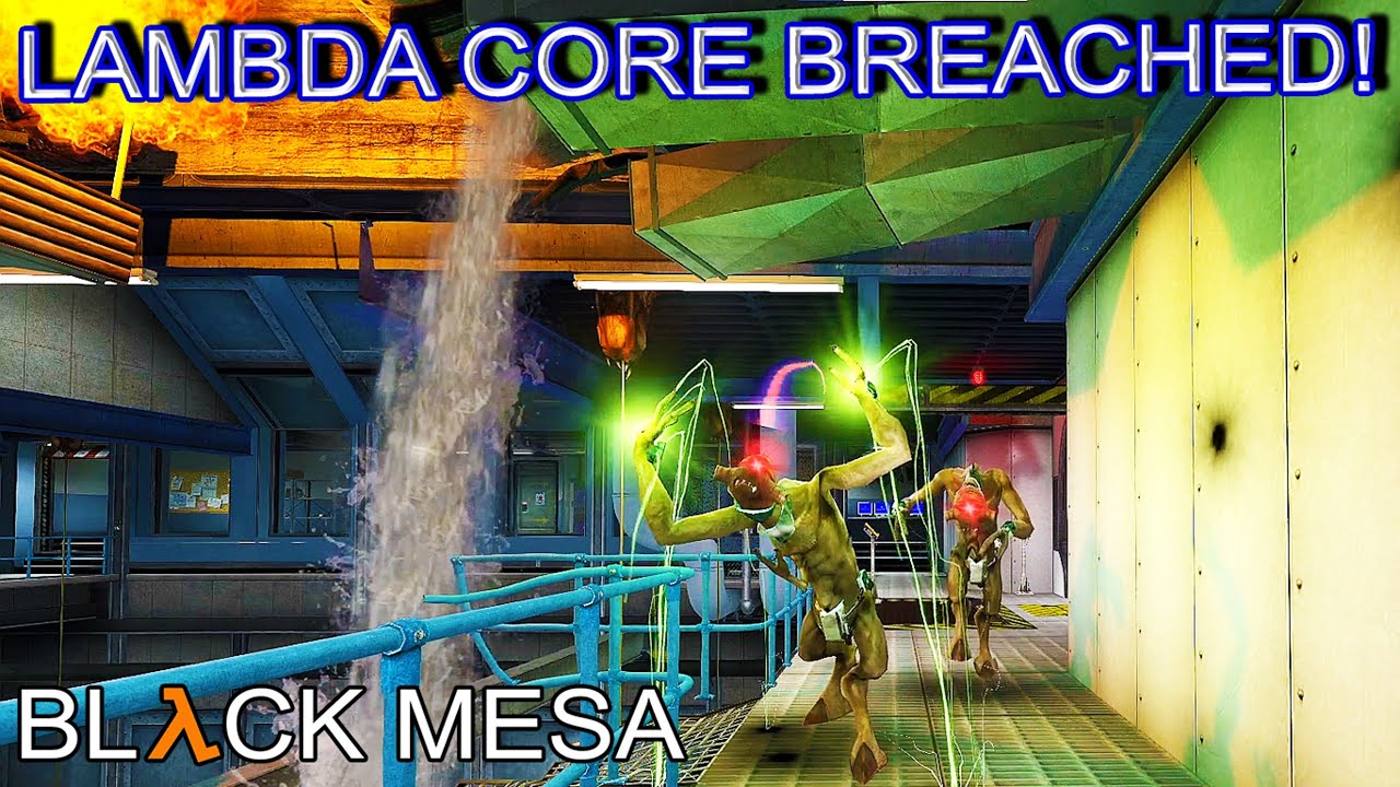 Black Mesa - Half-Life Remake - Part 31 - Lambda Core Breached