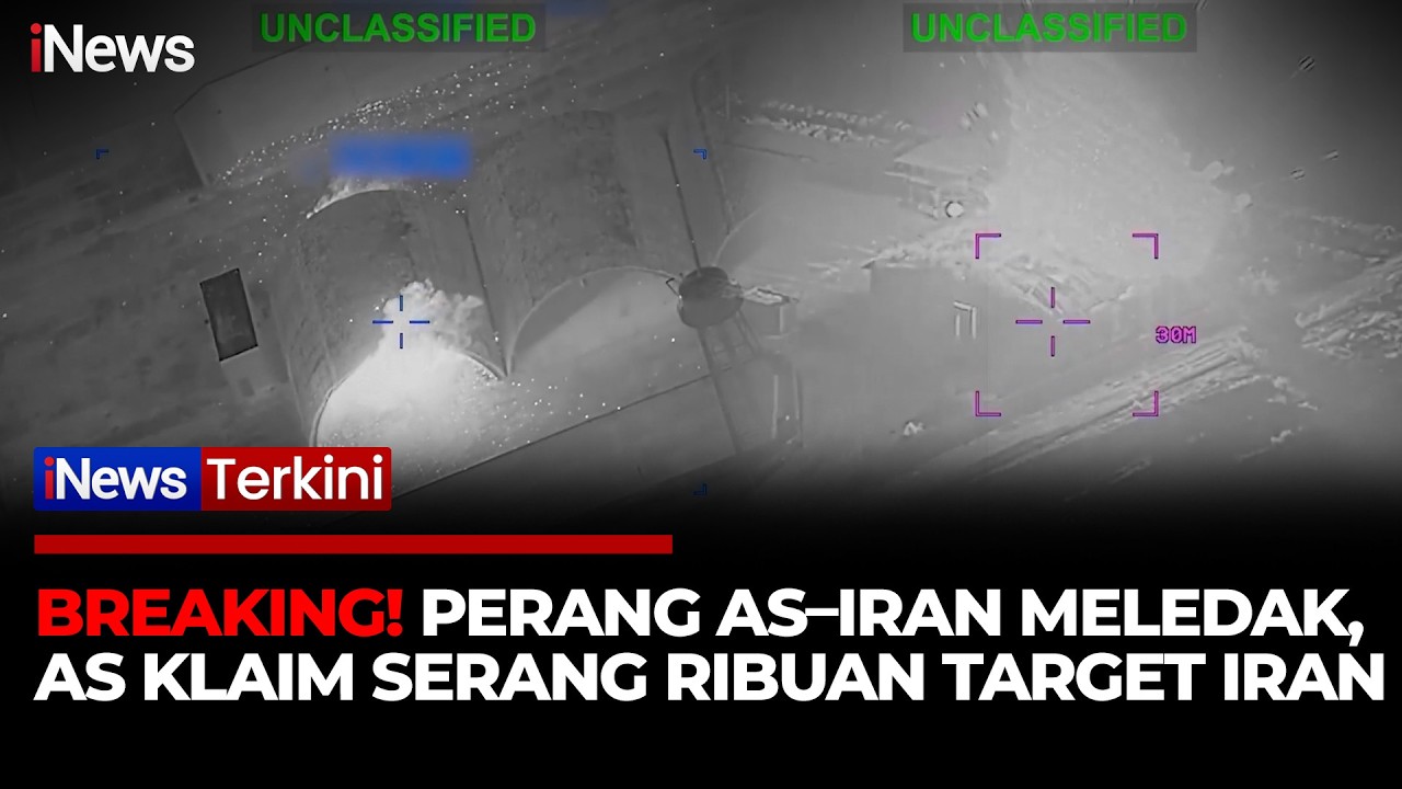 AS Gencar Serang Iran! Ribuan Target Dibombardir, Konflik Timur Tengah Kian Membara