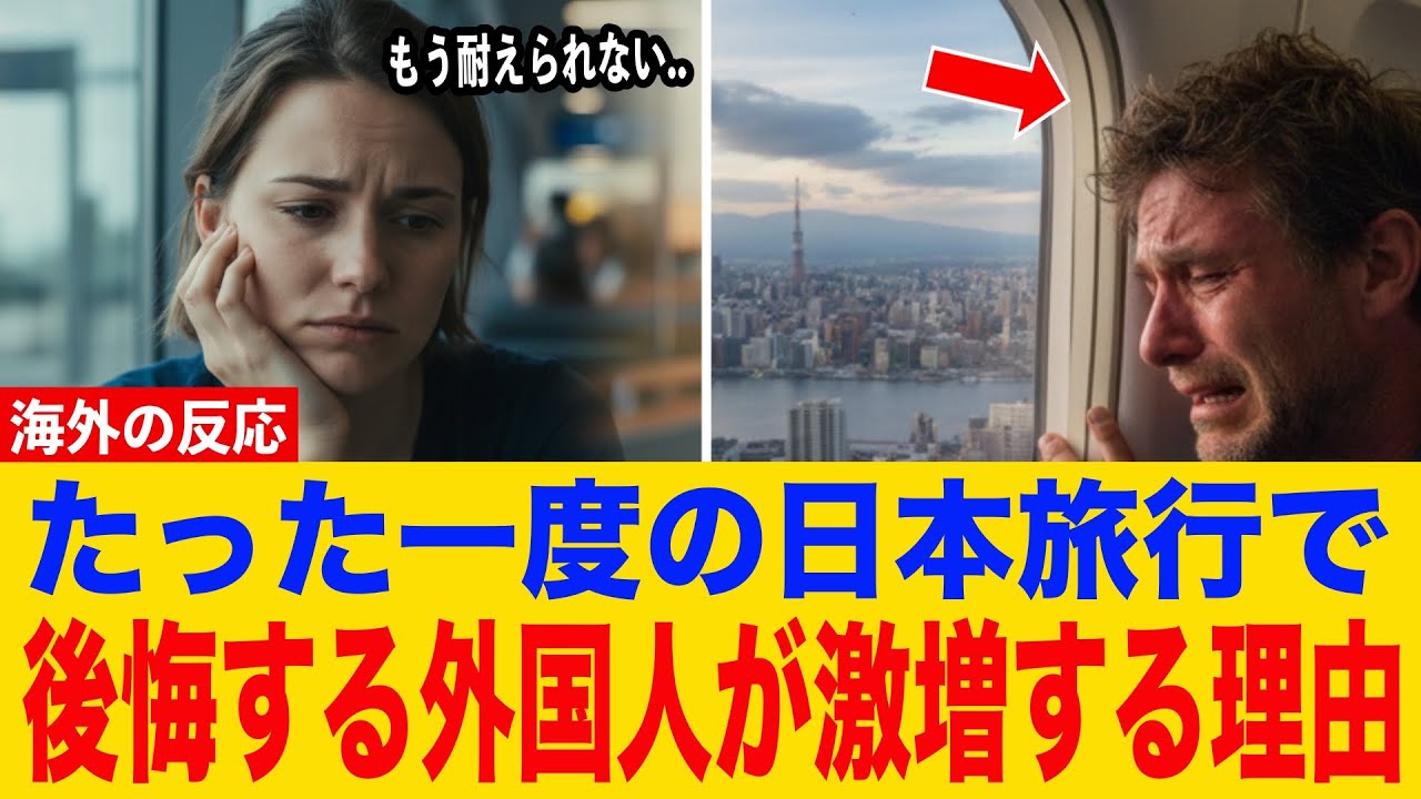 【後悔】日本旅行に軽い気持ちで行って 
