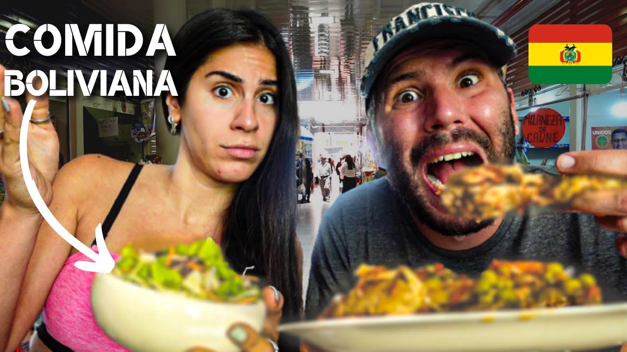 👀 Argentinos PRUEBAN COMIDA BOLIVIANA por PRIMERA VEZ 🇧🇴 🇦🇷 🍗🍲