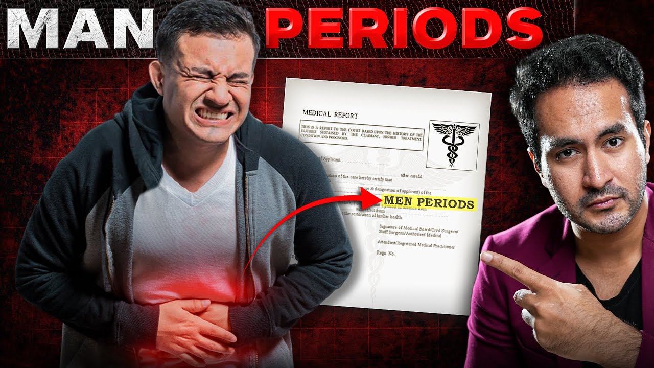 What are MAN-PERIODS? | 20% Men Experience it