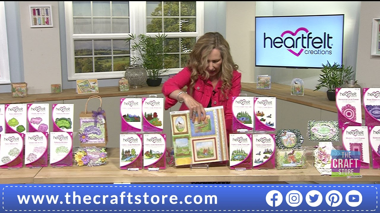 Papercrafting With Heartfelt Creations