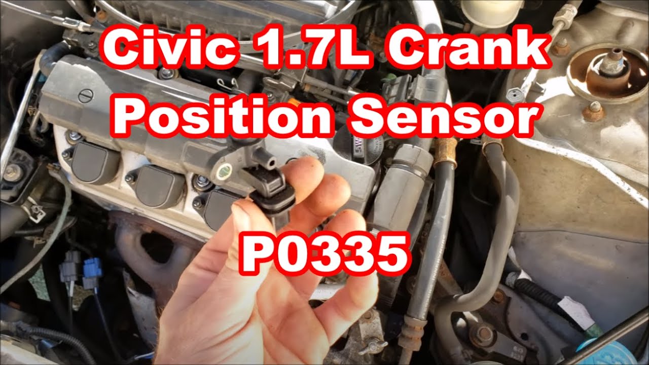 Honda Civic 1.7L Crankshaft Position Sensor Replacement P0335