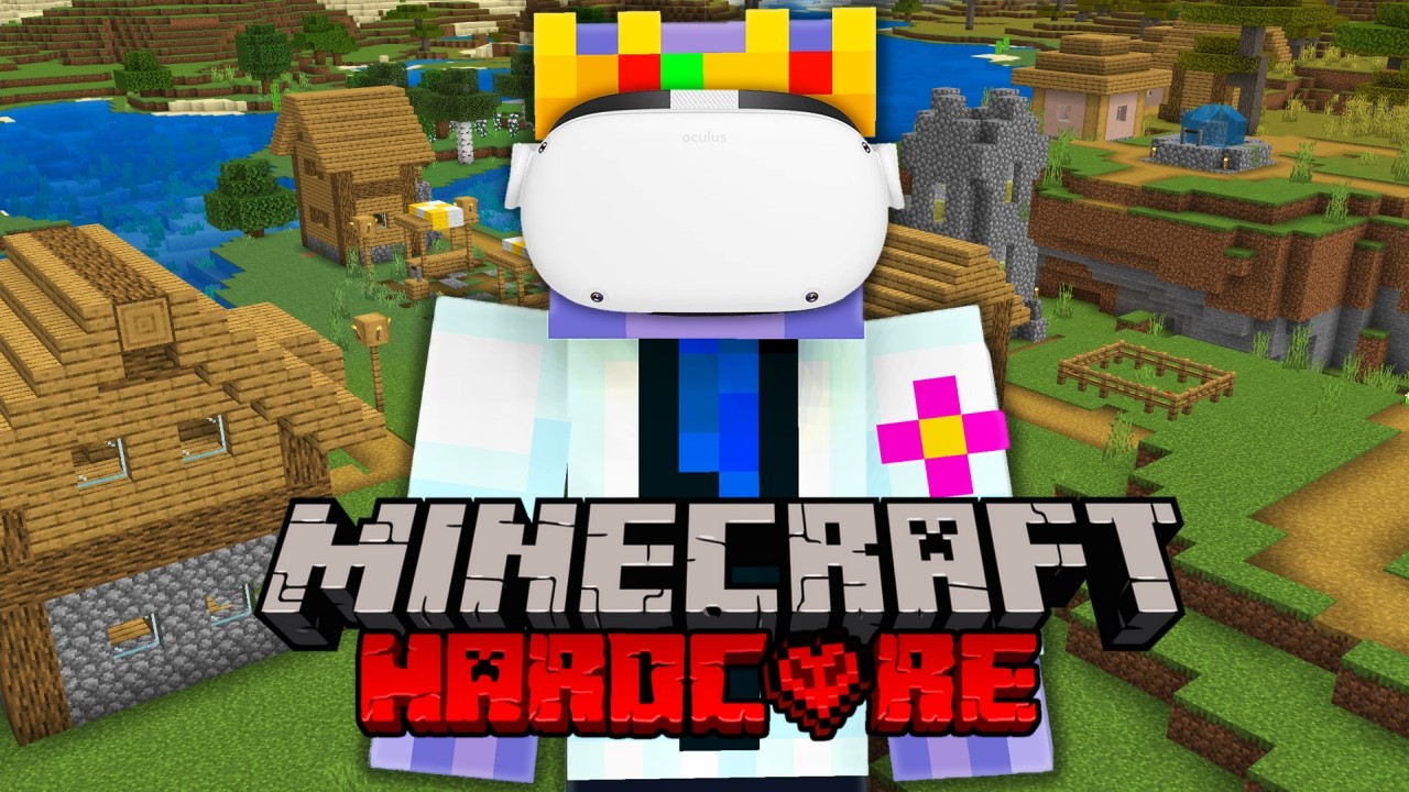 I Played Minecraft Hardcore On VR
