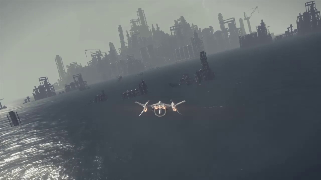 Nier: Automata - Opening Scene