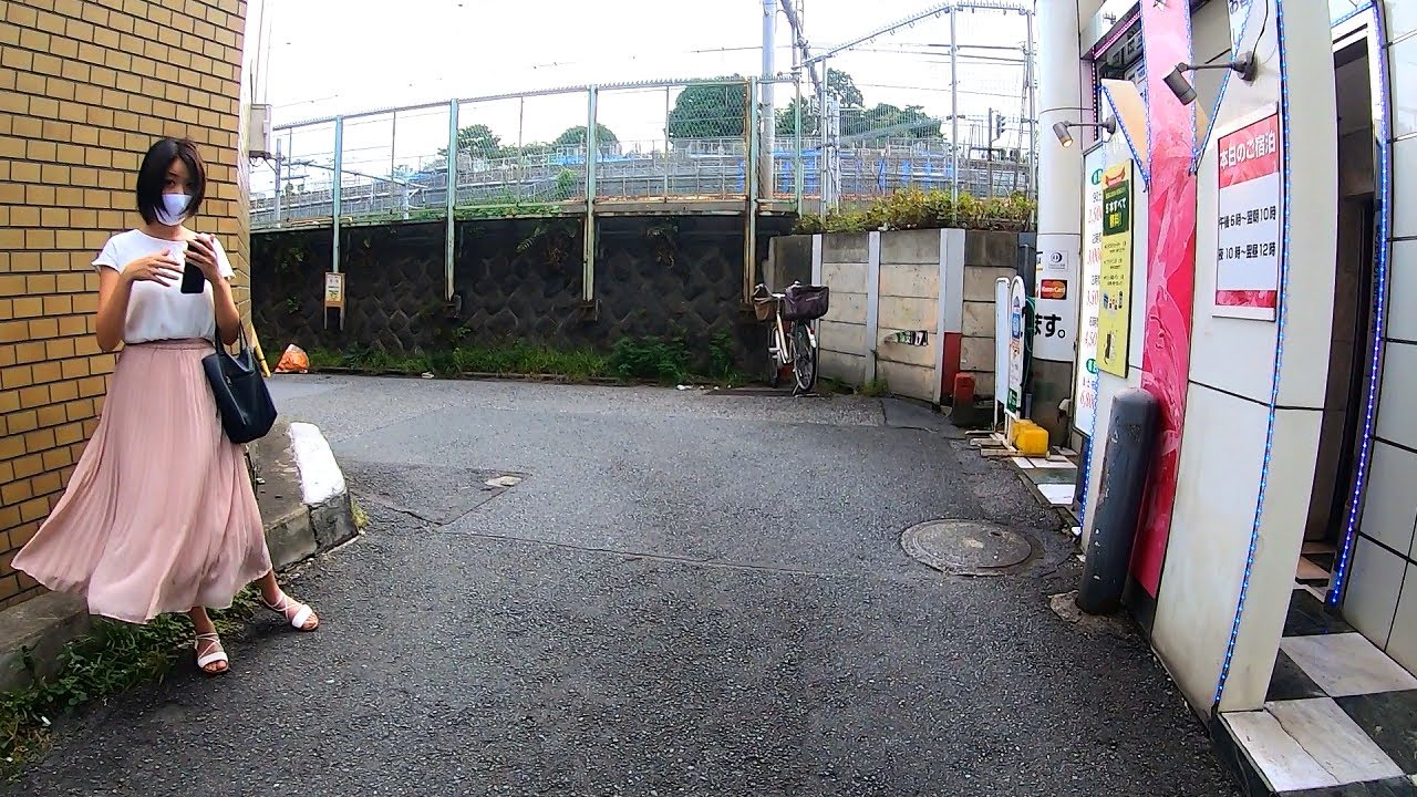 鶯谷のホテル街を散歩！(Japan Walking Uguisudani)