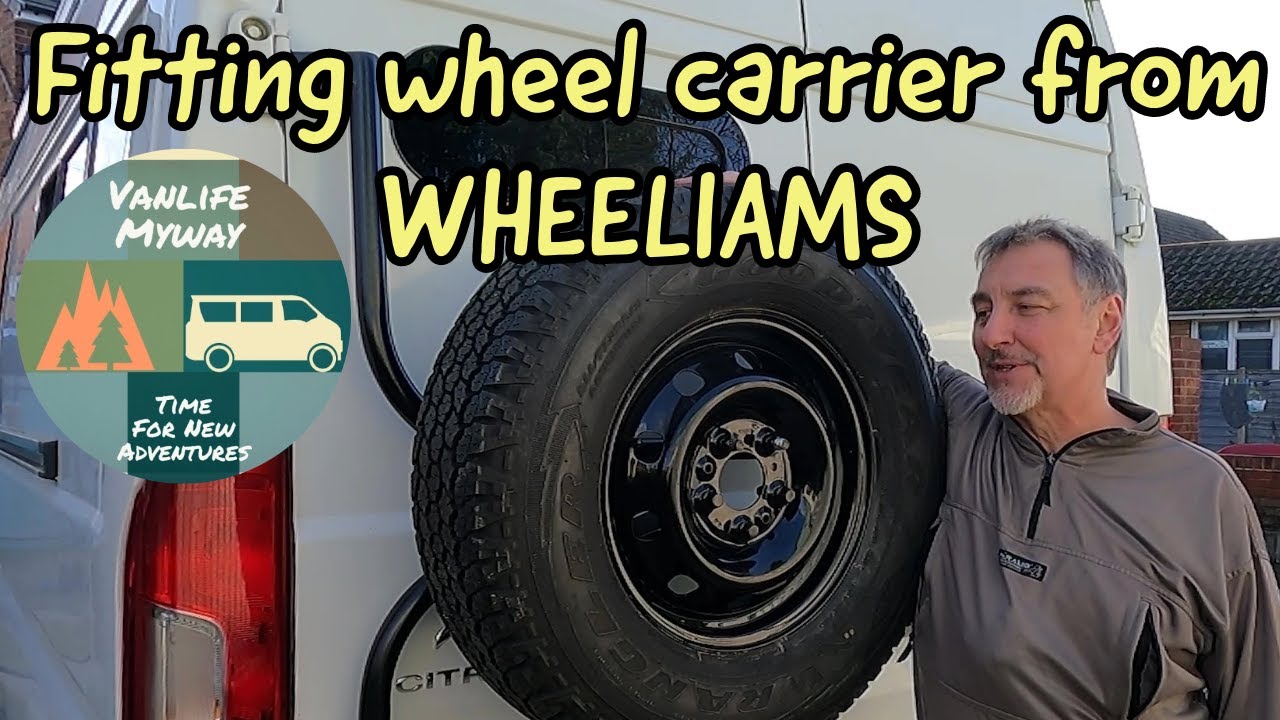 Монтаж и обзор КРЕПЛЕНИЯ ДЛЯ ЗАПАСНОГО КОЛЕСА Wheeliams.
