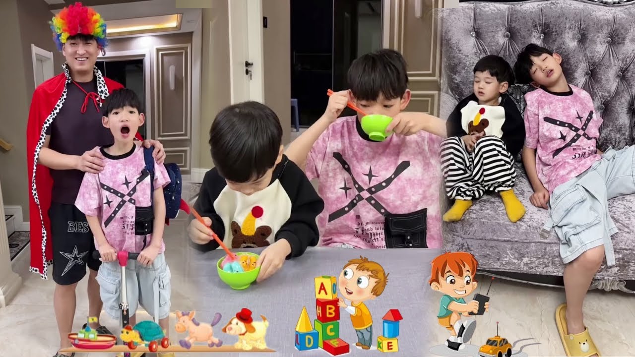 Xiaoyi, Go Home! Come To The Kindergarten Again Tomorrow.【Best Lovely Family Show】