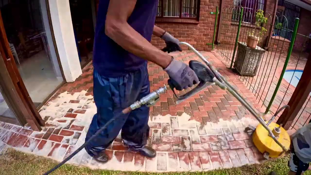 Starke Pressure Washing - Full Paving Clean