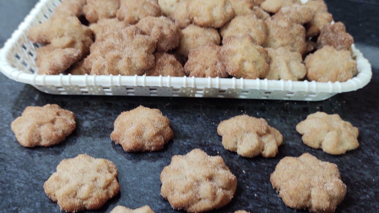 COMO PREPARAR BISCOITO AMANTEIGADO DE CANELA/SABLÉ  DE CANELA