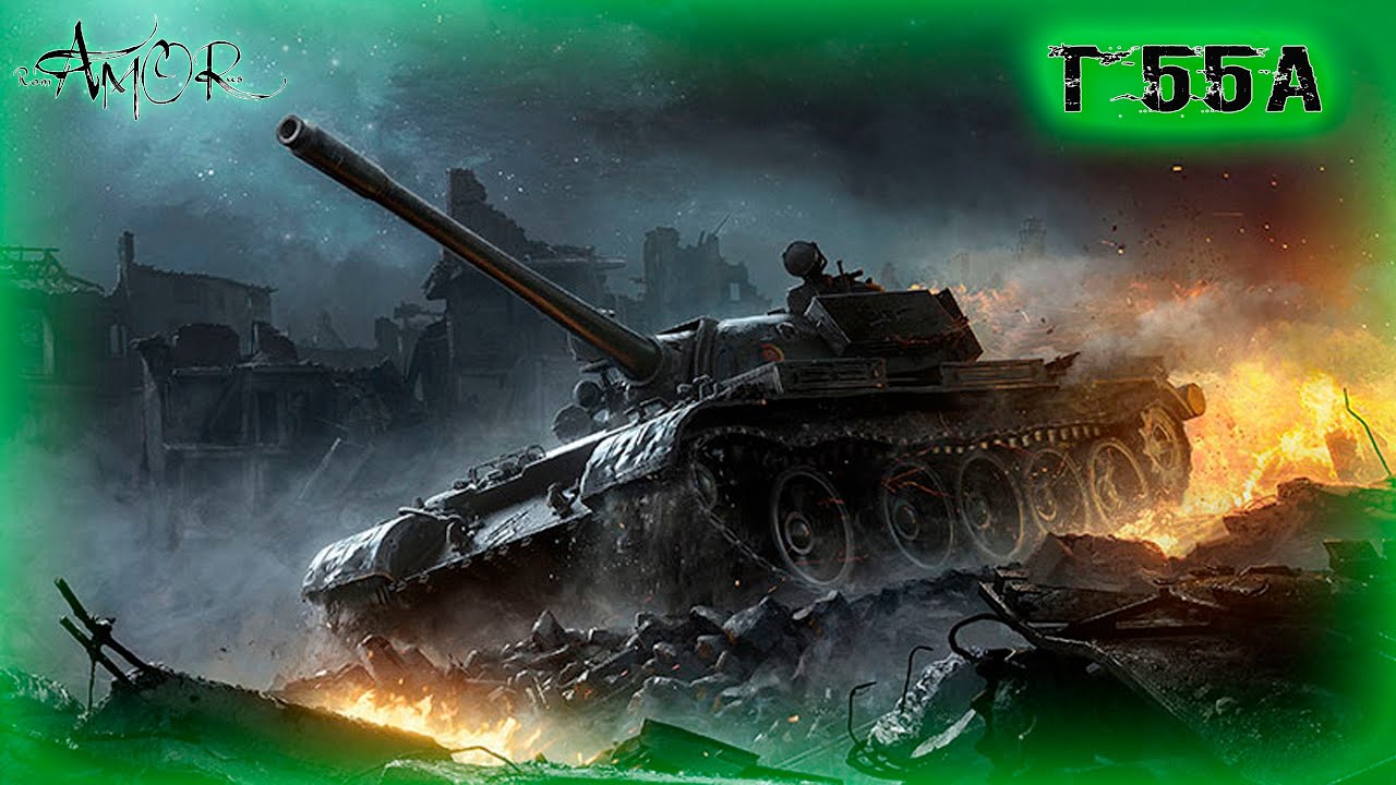 🔴T 55A ➤ ПРОХОРОВКА ➤ МИР ТАНКОВ (World Of Tanks) [2K]