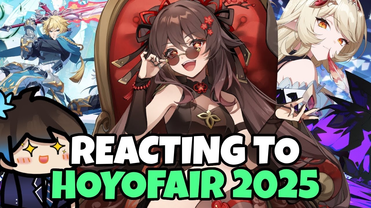 🔴 LIVE Reacting to Genshin Hoyofair 2025!!