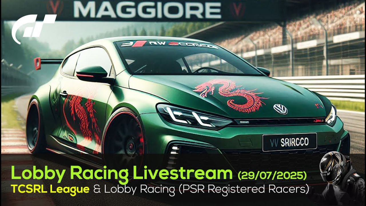 🟢 LIVE Gran Turismo 7 - TCSRL League Race 1 & PSR Lobby Racing - 29/07/2025